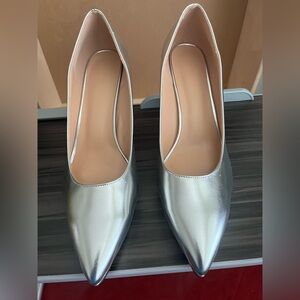 Elegant Silver Heels